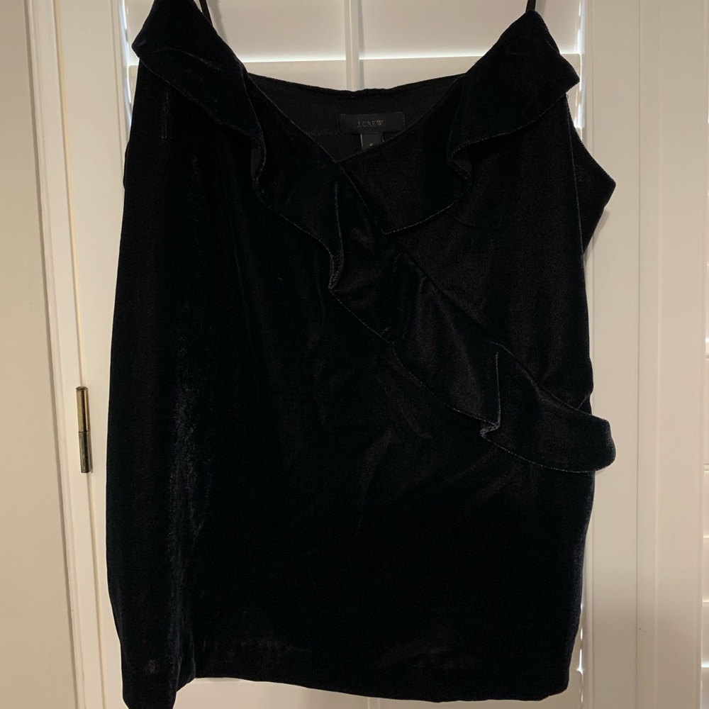 New! Jcrew velvet tank top